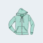 Fermuarlı Kapüşonlu Sweatshirt